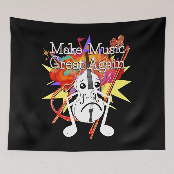 Item preview, Make Music Great Again  designed and sold by Flirt-Teez.