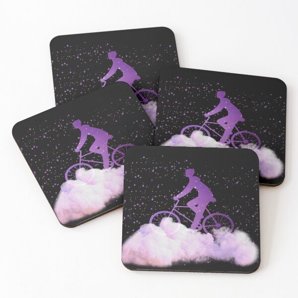 Item preview, Cycling Art Cute Bicycle Cycling Cloud With Night Design For Biker And Cycling Lover designed and sold by Thecitiesstore.