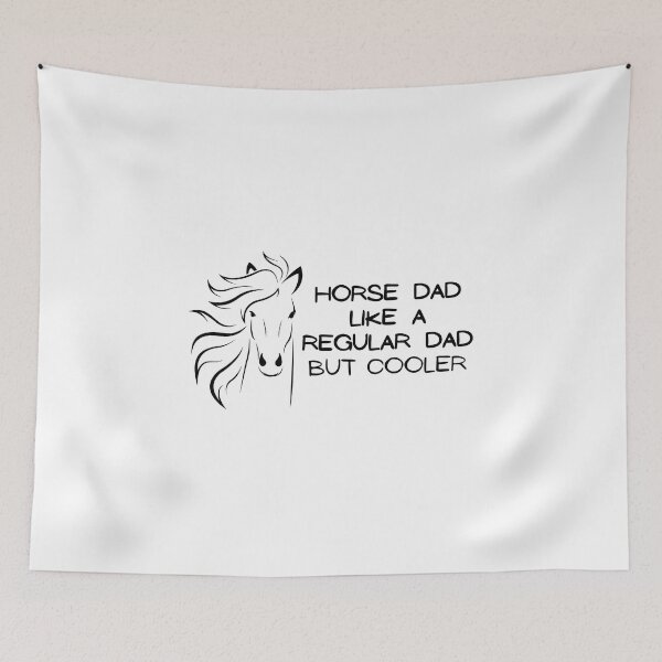 Item preview, Horse Dad Like A Regular Dad But Cooler designed and sold by MoaaStore.