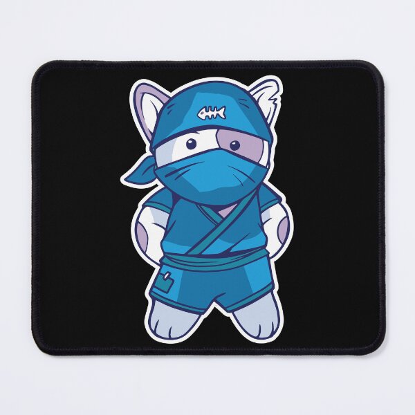 Item preview, D&D Ninja Monk Class Cat designed and sold by sunburstrpg.