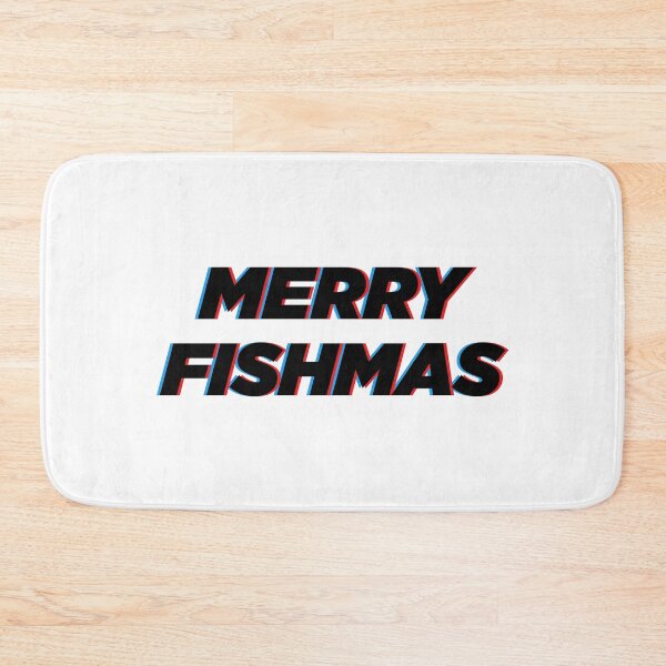 Item preview, Wishing You Reel Nice Fishmas  | Funny Wishes Meme Quote designed and sold by AllYuNeed.