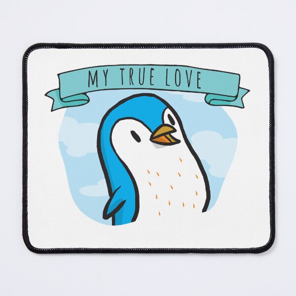 Item preview, My True Love - Blue White Birdy- Pets P21 designed and sold by AJATheWholeGang.