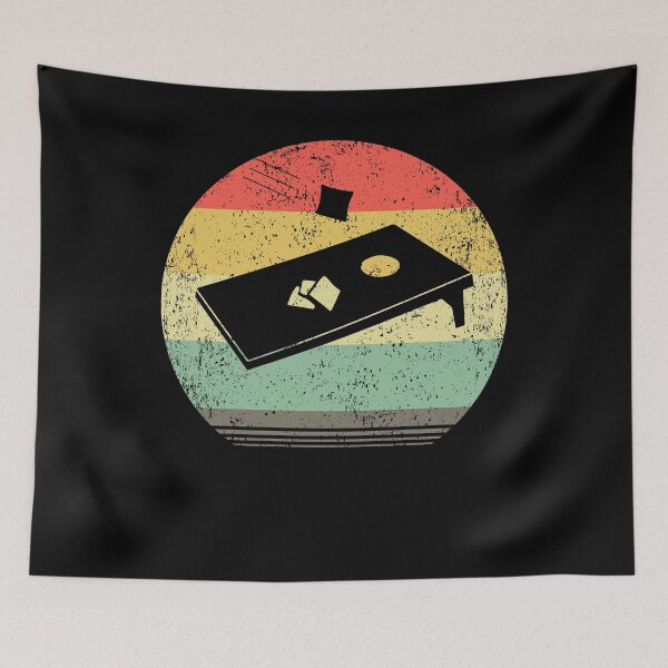 Item preview, Funny Retro Vintage Sunset Cornhole Gift Cornhole designed and sold by ARTZ84.