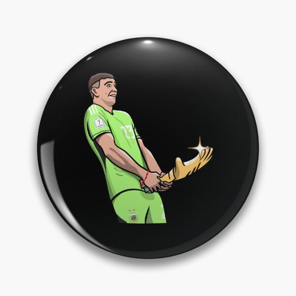 Item preview, Emi Martinez the Savior Golden Glove designed and sold by FifthTees.
