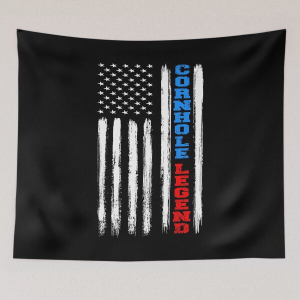 Item preview, Vintage Distressed Cornhole Legend USA American Flag Gift designed and sold by ARTZ84.