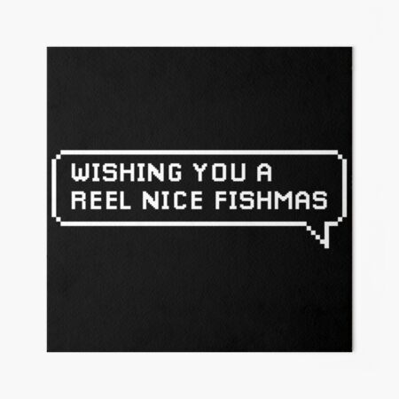 Wishing you reel nice fishmas funny bass fishing christmas, Merry Christmas  Funny Fishing quotes, Gifts for Fishmas Lovers Sticker for Sale by  ThanksVibe