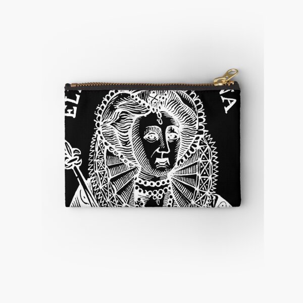 Item preview, Woodcut Portrait of Queen Elizabeth I designed and sold by Pixelchicken.