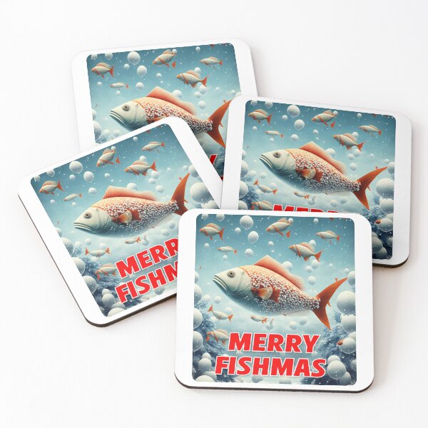 Item preview, Wishing You Reel Nice Fishmas  | Funny Wishes Meme Quote designed and sold by AllYuNeed.