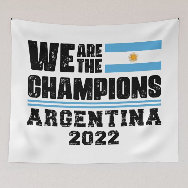 Item preview, Campeones del Mundo World Cup 2022 -  Argentina Mundial de Qatar 2022 Argentina World cup 2022  designed and sold by TRUE-FANS.