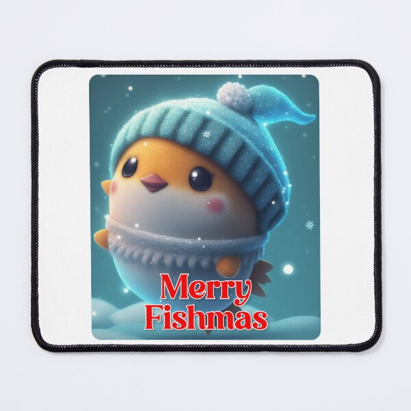 Item preview, Wishing You Reel Nice Fishmas | Funny Wishes Meme Quote designed and sold by AllYuNeed.