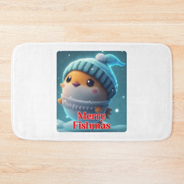 Item preview, Wishing You Reel Nice Fishmas  | Funny Wishes Meme Quote designed and sold by AllYuNeed.