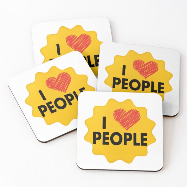 Item preview, I Love People designed and sold by Mannoucha ⭐⭐⭐⭐⭐ ( 1,978 reviews ).