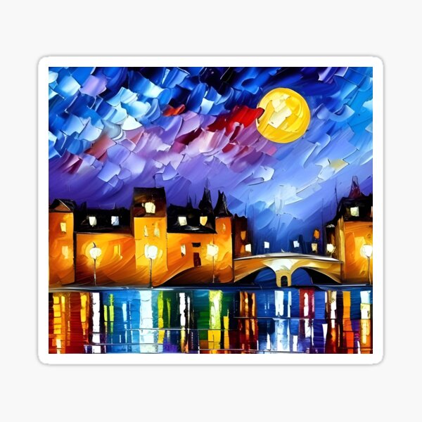 Item preview, "Moon Over Bridgetown" Artwork designed and sold by Milky-Way-Local.