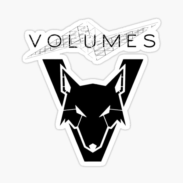 "Volumes Band American progressive metalcore Diego farias" Sticker for