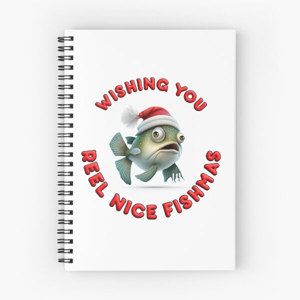 Item preview, Wishing You Reel Nice Fishmas  | Funny Wishes Meme Quote designed and sold by AllYuNeed.