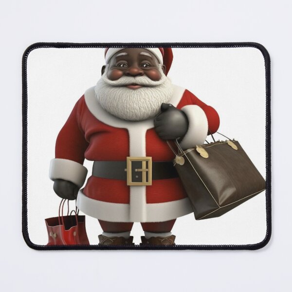 Item preview, Black Santa VII designed and sold by rosacrumpton.