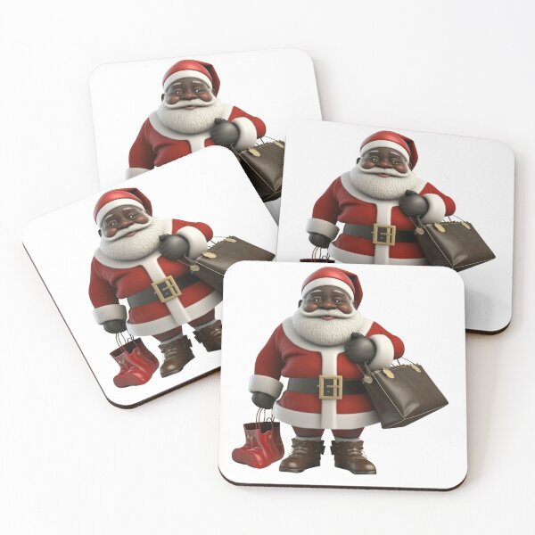 Item preview, Black Santa VII designed and sold by rosacrumpton.