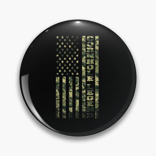 Item preview, Vintage Distressed Veteran Cornhole Legend USA American Flag Gift designed and sold by ARTZ84.