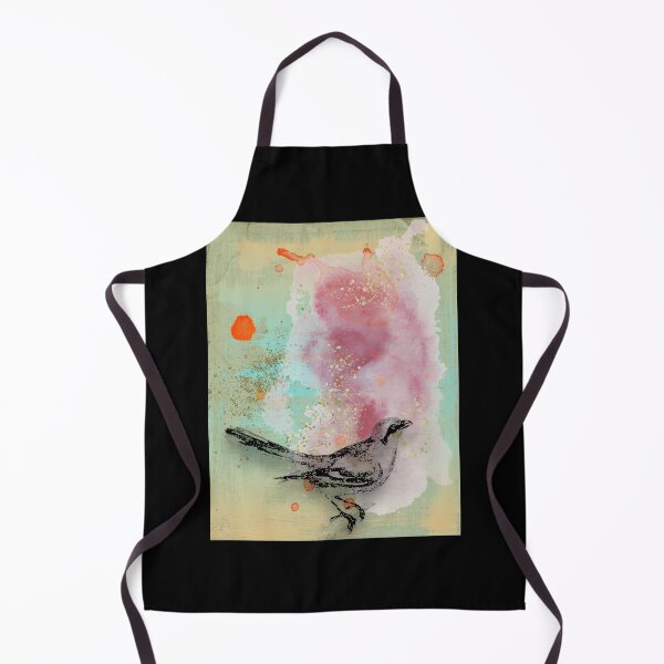 Item preview, Abstract Vintage Bird-Creamy Pastels designed and sold by Heidi Baldwin.