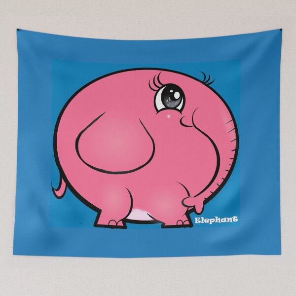 Artikelvorschau, Rosa Elefant entworfen und verkauft von Shirley cute art .