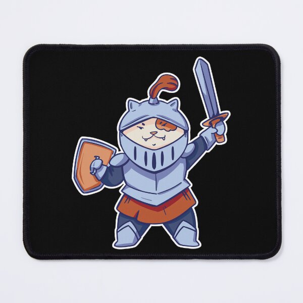 Item preview, D&D Fighter or Paladin Class Cat designed and sold by sunburstrpg.
