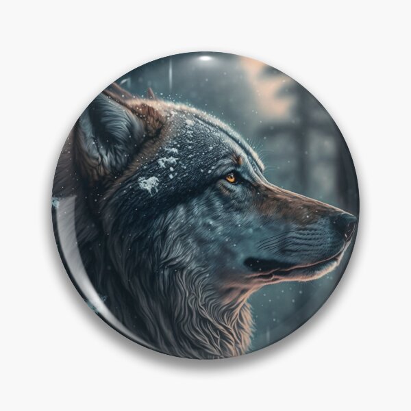 Item preview, winter wolf designed and sold by VisionaryAI.