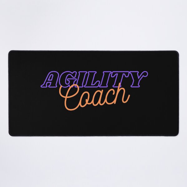Item preview, Agility coach in purple and orange designed and sold by PausePapote.