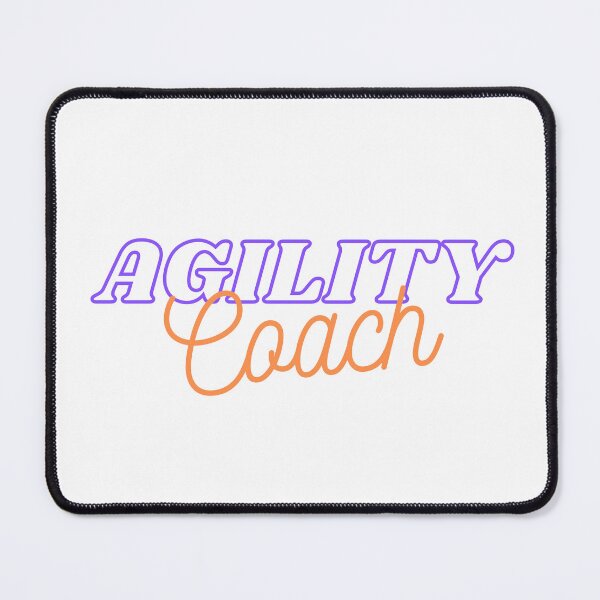 Item preview, Agility coach in purple and orange designed and sold by PausePapote.