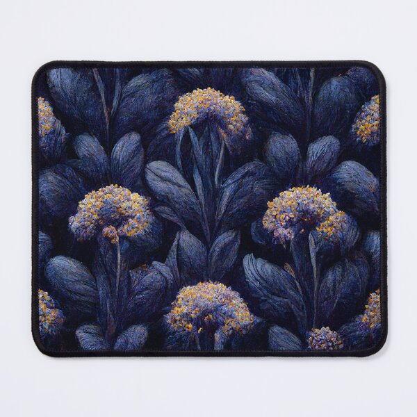 Item preview, Indigo Floral Tile designed and sold by i-ImagineArtist.