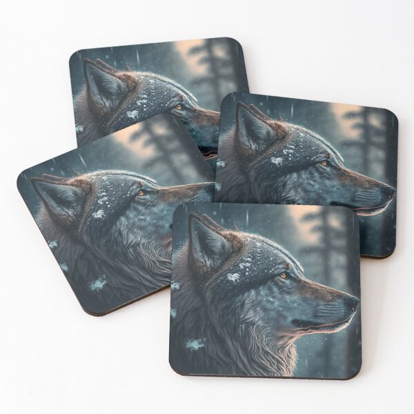 Item preview, winter wolf designed and sold by VisionaryAI.