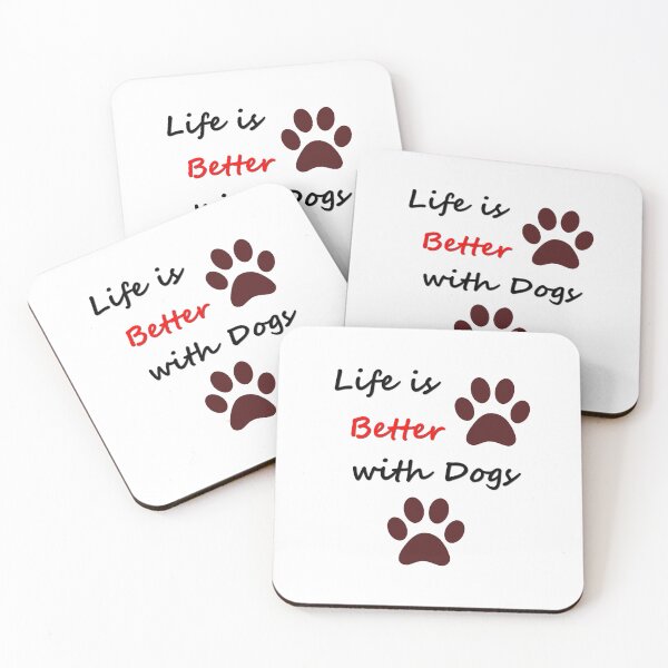 Item preview,  Dog LoverLife is Better with Dogs Funny Letter Print Short Sleeve Top Blouse designed and sold by pheno menal.