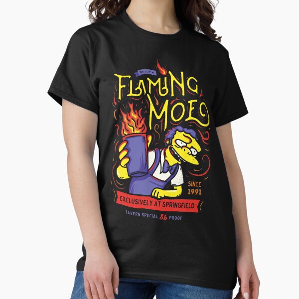 Flaming Classic Drink Classic T-Shirt