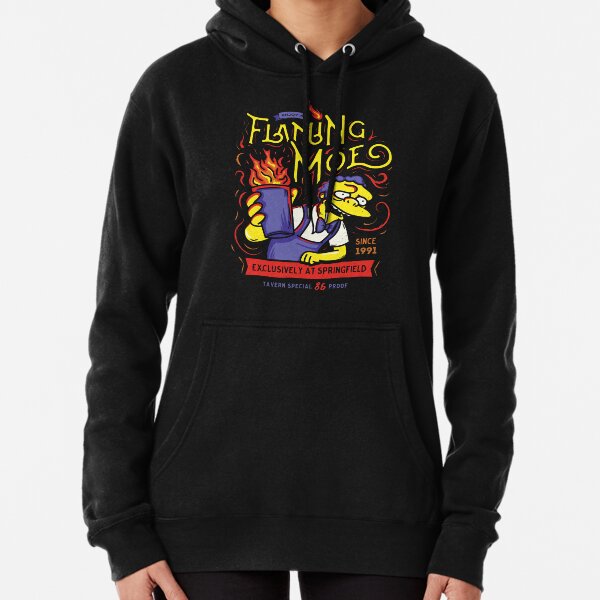 Flaming Classic Drink Pullover Hoodie