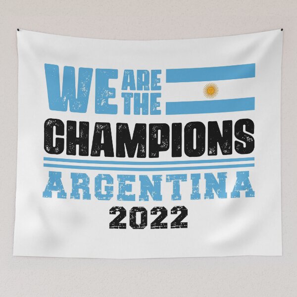 Item preview, Campeones del Mundo World Cup 2022 -  Argentina Mundial de Qatar 2022 Argentina World cup 2022  designed and sold by TRUE-FANS.