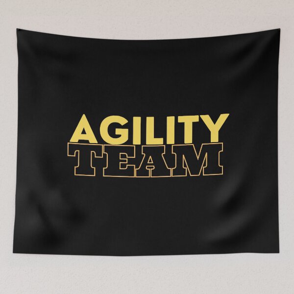 Item preview, Agility team in yellow designed and sold by PausePapote.