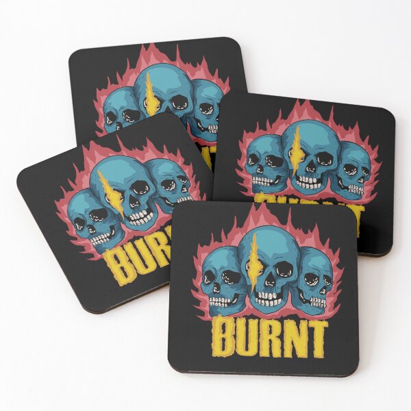 Item preview, three skulls burnt designed and sold by wahyuart21.