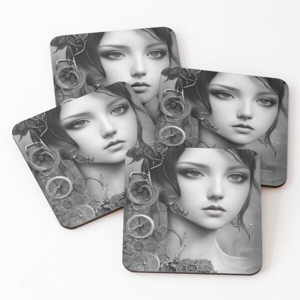 Item preview, Agnese Steampunk Girl Portrait  designed and sold by Kamiri.