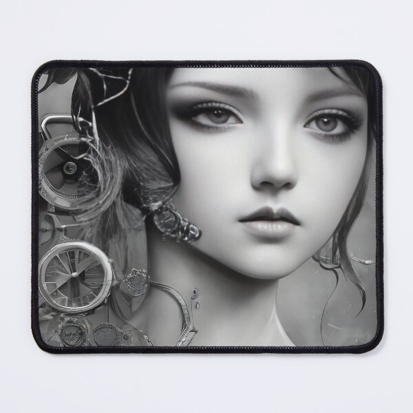 Item preview, Agnese Steampunk Girl Portrait  designed and sold by Kamiri.