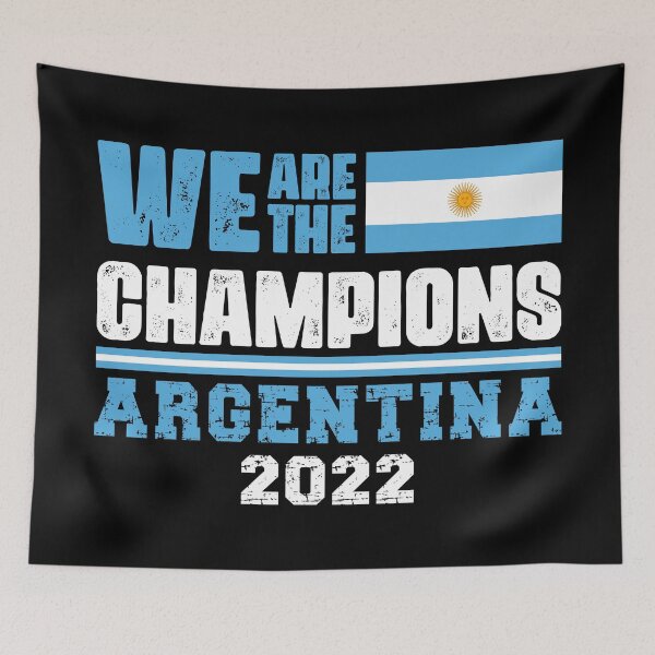 Item preview, Campeones del Mundo World Cup 2022 -  Argentina Mundial de Qatar 2022 Argentina World cup 2022  designed and sold by TRUE-FANS.