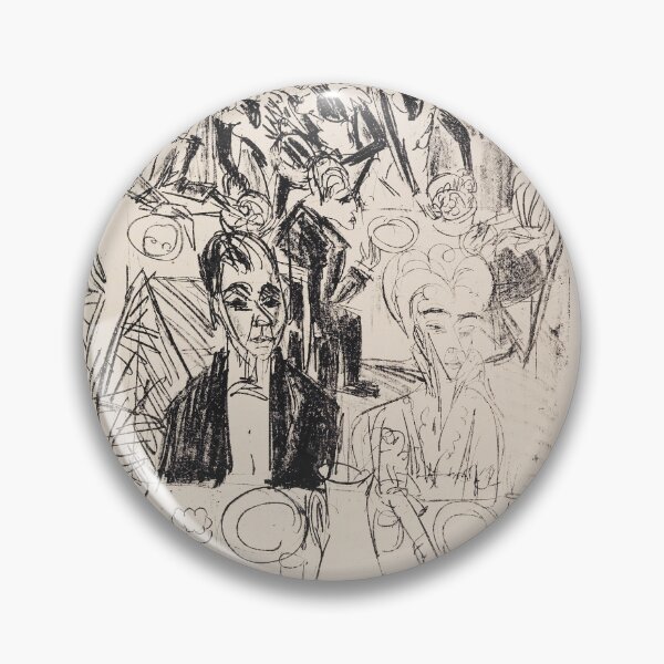 Item preview, Ernst Ludwig Kirchner Dinertafel-Sanatorium  designed and sold by TeeARTHY.
