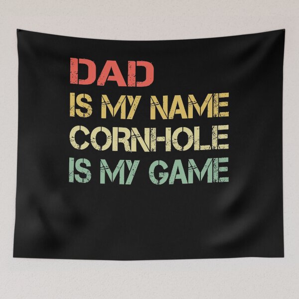 Item preview, Funny Retro Vintage Dad Cornhole Father Day Gift Cornhole designed and sold by ARTZ84.