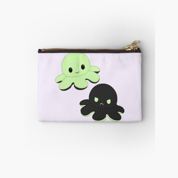 Item preview, Moody Reversible Octopus Duo in Black and Green designed and sold by ShopBabyFace.