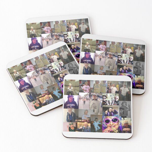 Item preview, funny grandparents aesthetic collage designed and sold by morgananjos.