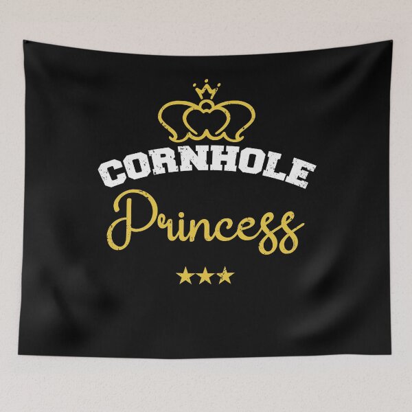 Item preview, Vintage Distressed Cornhole Princess Gift For Women designed and sold by ARTZ84.