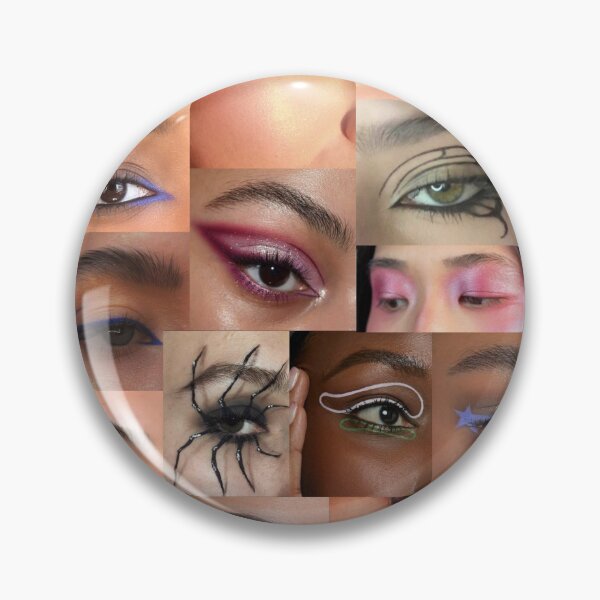 Item preview, eye makeup aesthetic collage designed and sold by morgananjos.