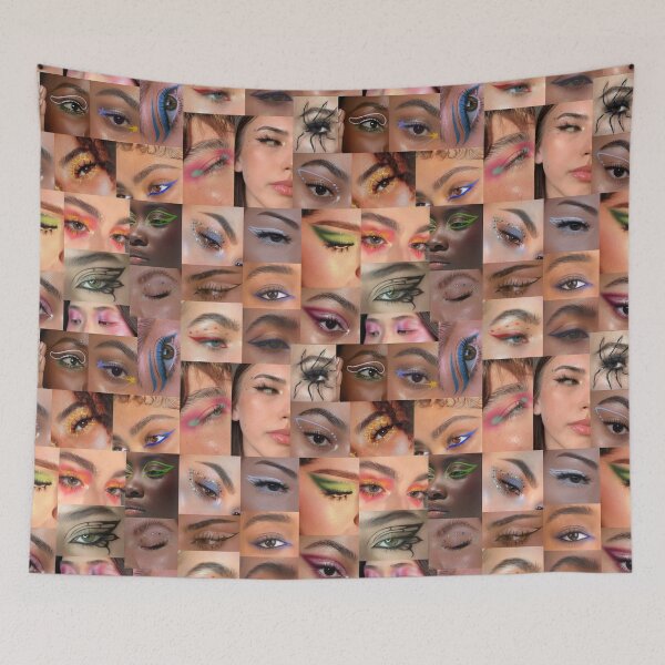 Item preview, eye makeup aesthetic collage designed and sold by morgananjos.
