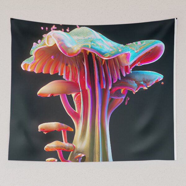 Item preview, Psychadelic Magic Mushroom Colourful TripArt #3 designed and sold by CoyoteStudio.