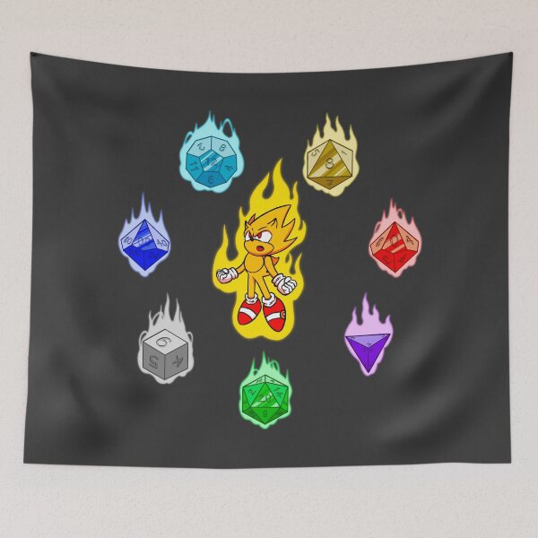 Item preview, Sonic D&D (vibrant) designed and sold by Inarro.