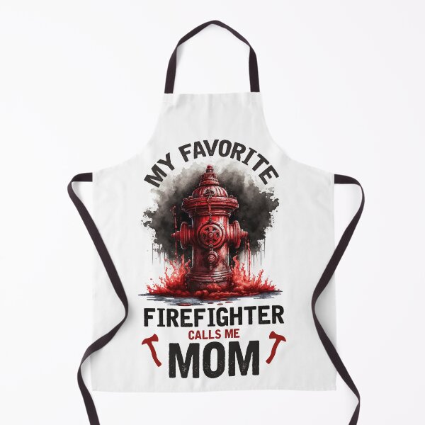 Item preview, My Favorite Firefighter Calls Me Mom designed and sold by sanadkarmakar.