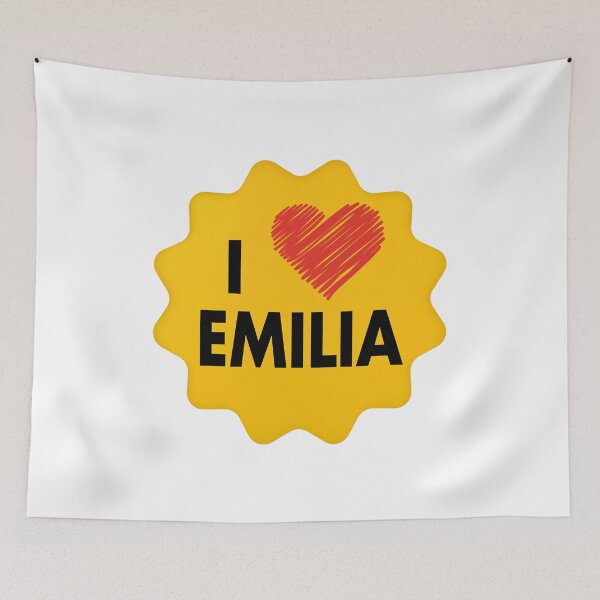 Item preview, I Love Emilia designed and sold by Mannoucha ⭐⭐⭐⭐⭐ ( 1,978 reviews ).